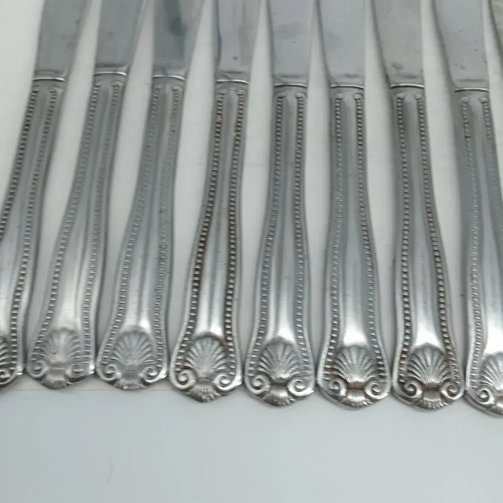 11X BK TOWLE Supreme STUART SHELL Stainless Butter Dinner Knives